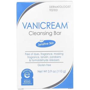 imageVanicream Cleansing Bar  Fragrance Gluten and Sulfate Free  For Sensitive Skin  Gently Cleanses and Moisturizes  39 Ounce  Pack of 12Unscented