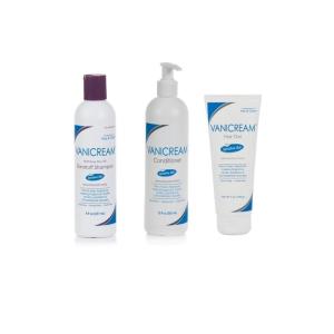 imageVanicream Dandruff Shampoo 8 Oz Conditioner 12 Oz ampamp Hair Styling Gel 7 Oz