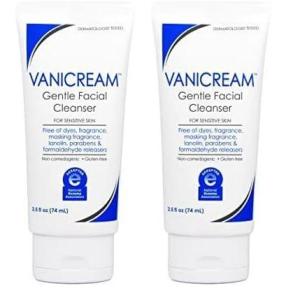 imageVanicream Gentle Facial Cleanser with Pump Dispenser  8 fl oz  Formulated Without Common Irritants for Those with Sensitive Skin25 Fl Oz Pack of 2