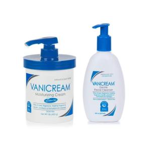 imageVanicream Moisturizing Skin Cream 16 Oz ampamp Vanicream Gentle Facial Cleanser 8 Oz