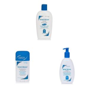 imageVanicream Gentle Body Wash  Fragrance 12 Ounce amp AntiPerspirant Deodorant for Sensitive Skin225 ozClinicalStrength Deodorant amp Gentle Facial Cleanser with Pump Dispenser8 fl ozBody Wash  Deodorant  Cleanser