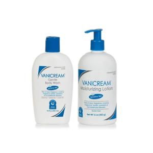imageVanicream Gentle Body Wash 12 Oz amp Moisturizing Lotion with Pump 16 Oz