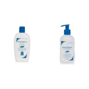 imageVanicream Gentle Body Wash 12 fl oz and Liquid Cleanser  8 fl oz Bundle for Sensitive Skin