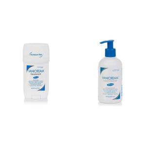 imageVanicream AluminumFree 2 oz Gel Deodorant amp 8 fl oz Liquid Cleanser Sensitive Skin Bundle