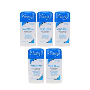 imageVanicream AntiPerspirant Deodorant Clinical Strength Sensitive Skin  225 oz Pack of 5