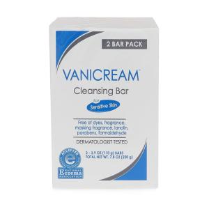 imageVanicream Cleansing Bar 39 oz For Sensitive Skin Pack of 439 Ounce Pack of 2