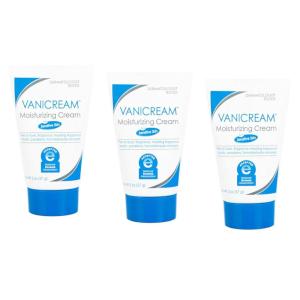 imageVanicream Moisturizing Cream for Sensitive Skin Dermatologist Tested 2 oz Pack of 3